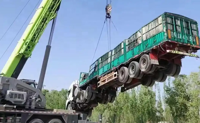 庄浪道路脱困救援案例